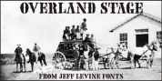 Overland Stage JNL font download