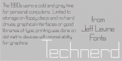 Technerd JNL font download