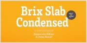 Brix Slab Condensed font download