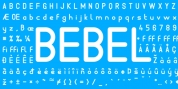 FM Bebel font download