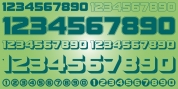 Display Digits Ten font download