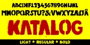 TPG Katalog font download