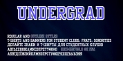 Undergrad font download