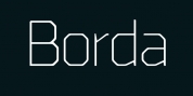 Borda font download