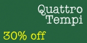 Quattro Tempi font download