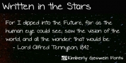 Written In The Stars font download