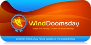 Wind Doomsday font download