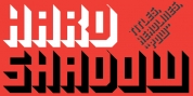 Hard Shadow font download
