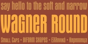 Wagner Round font download