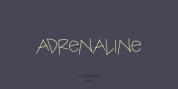 Adrenaline font download