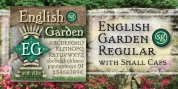 English Garden SG font download