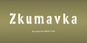 NT Zkumavka font download