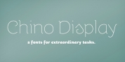 ITC Chino Display font download