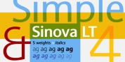 Sinova font download