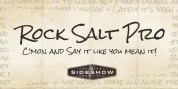 Rock Salt Pro font download