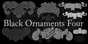 Black Ornaments Four font download