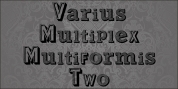 Varius Multiplex Multiformis font download