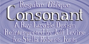 Consonant SRF font download