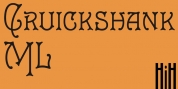 Cruickshank ML font download