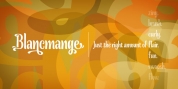 Blancmange font download