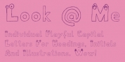 Look @ Me font download