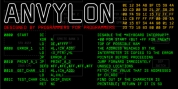 Anvylon font download