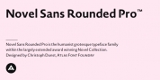 Novel Sans Rounded Pro font download