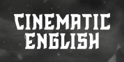 Cinematic English font download