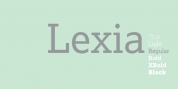 Lexia font download