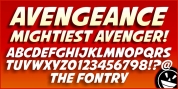 Avengeance font download