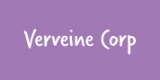 Verveine Corp font download