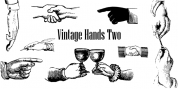 Vintage Hands font download