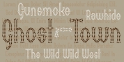 Ghost Town font download