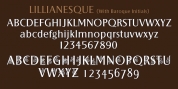 Lillianesque font download