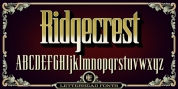 LHF Ridgecrest font download