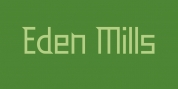 Eden Mills font download