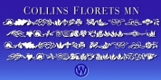 Collins Florets font download