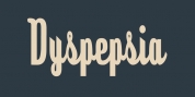Dyspepsia font download