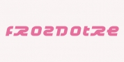 Frozdotre font download