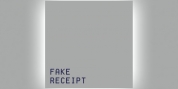 Fake Receipt font download