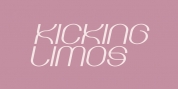 Kicking Limos font download