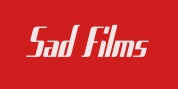 Sad Films font download