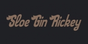 Sloe Gin Rickey font download