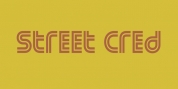 Street Cred font download