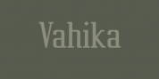 Vahika font download