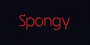 Spongy font download