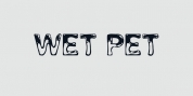 Wet Pet font download