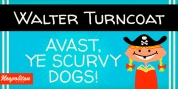 Walter Turncoat Pro font download