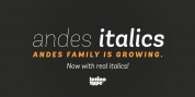 Andes Italic font download