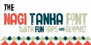 Nagi Tanka font download